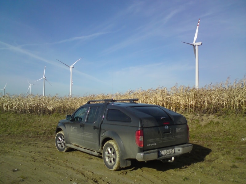 Testy dla farm wiatrowych